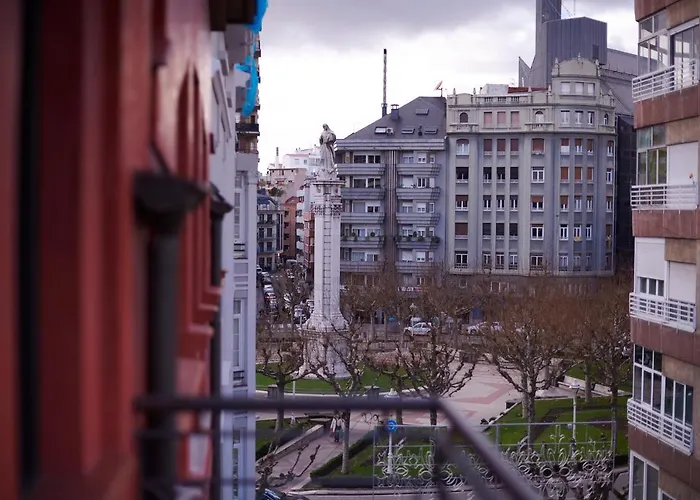 La Calma, Plaza De La Inmaculada, En El Centro De Apartamento Leão